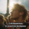 Konzert Ohrstöpsel Set "Goldelse" | 2 Paar + Behälter + Stoffbeutel | 23dB | Festival Club ideal für Musiker und DJs