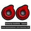 Ohrstöpsel "Erzieher ´s Paradise" | mit Band | 3 Aufsätze S + M + L | 22dB | Akustikfilter für optimale Sprachverständlichkeit