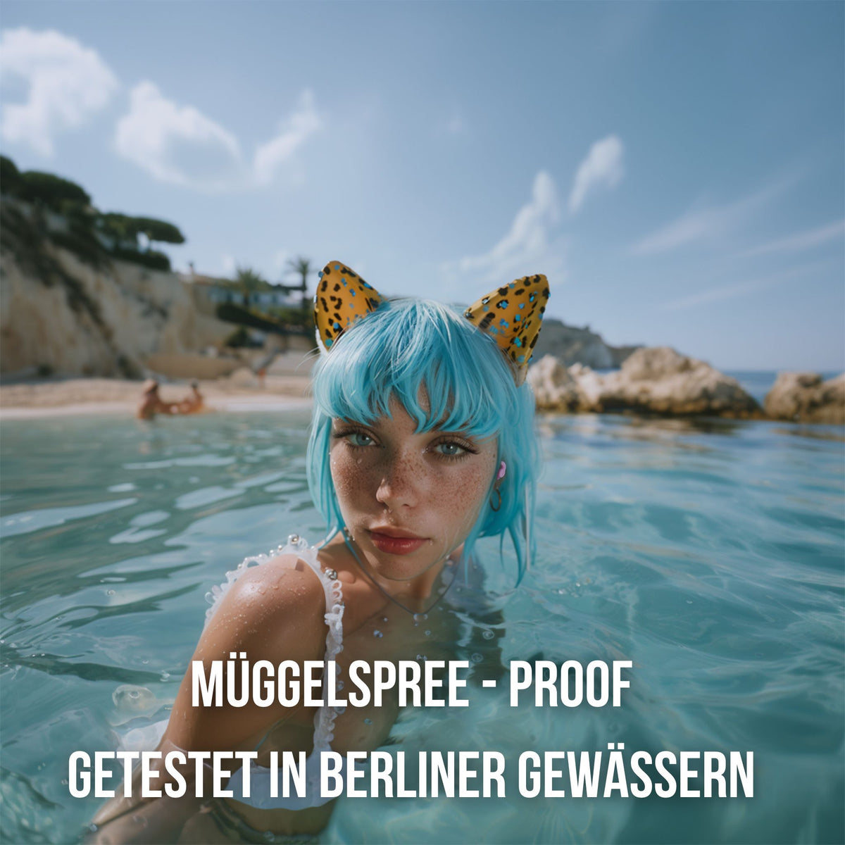 OHRSTÖPSEL "Spreesurferin" | SCHWIMMEN, SCHNORCHELN, TAUCHEN, WASSERSPORT, DUSCHEN, BADEN für optimalen Wasserschutz beim Schwimmen