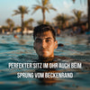 OHRSTÖPSEL "Dreilinden" | SCHWIMMEN, SCHNORCHELN, TAUCHEN mit wechselbaren Endstücken in S, M und L für sicheren Halt beim Wassersport