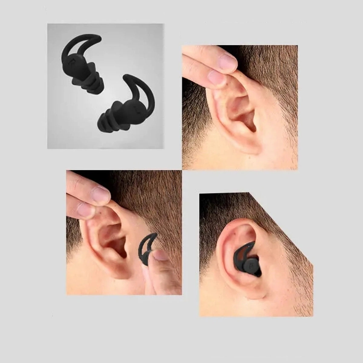 OHRSTÖPSEL "SEITENSCHLÄFER" SCHLAFGEHÖRSCHUTZ GEGEN SCHNARCHEN ZUM SCHLAFEN IN SEITENLAGE | 30DB SNR von Berlin Ear Guard im Einsatz