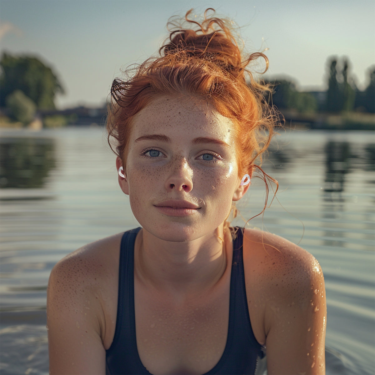 NACHFÜLLPACK -  "Dreilinden" Ohrstöpsel zum Schwimmen & Schnorcheln | ohne Aufbewahrungebehälter, wasserfester Schutz für Wassersport