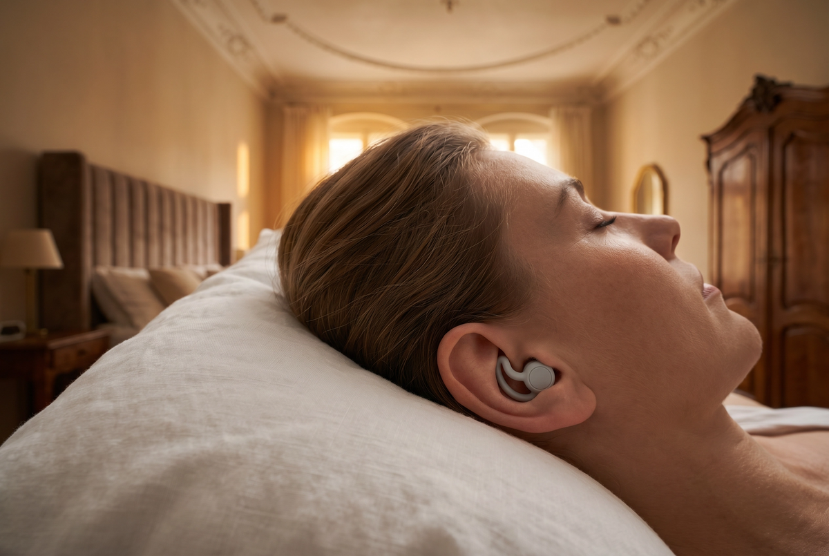 Ohrstöpsel "Schnarchen - Nein Danke!" zum Schlafen | 26dB SNR | Berlin Ear Guard®