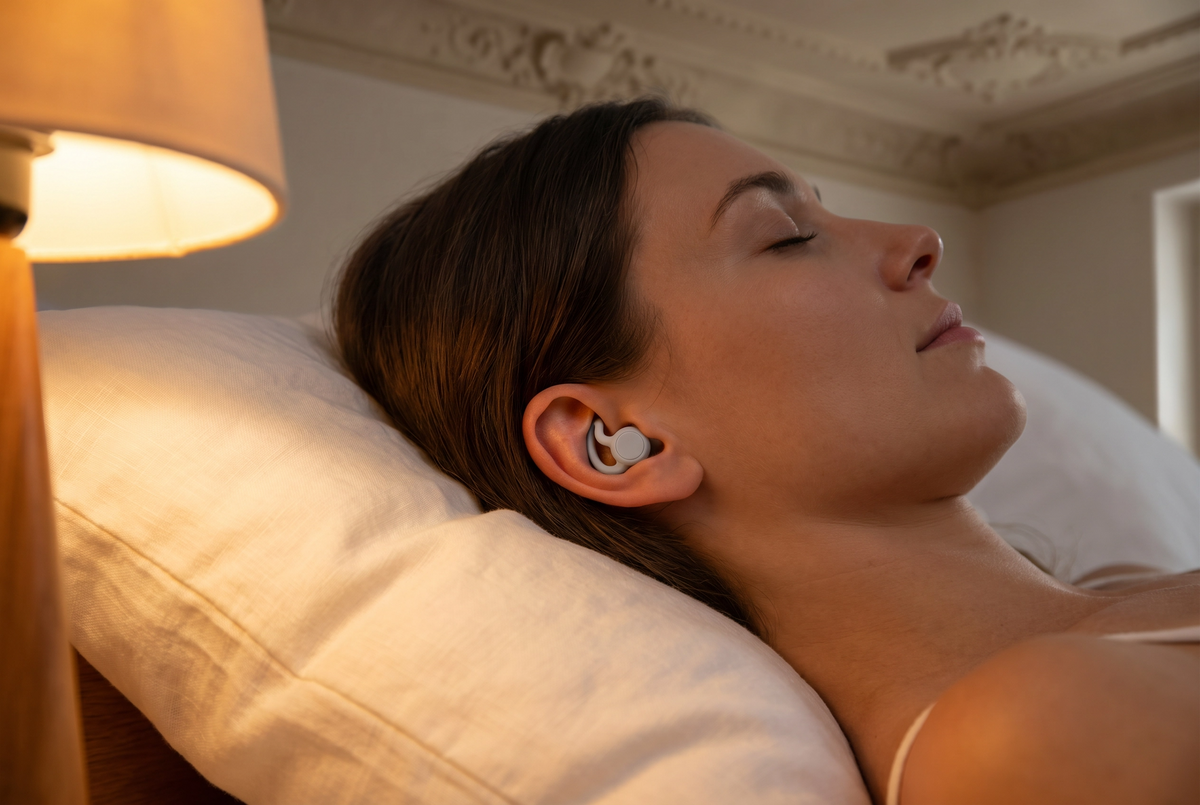 Ohrstöpsel "Schnarchen - Nein Danke!" zum Schlafen | 26dB SNR | Berlin Ear Guard®