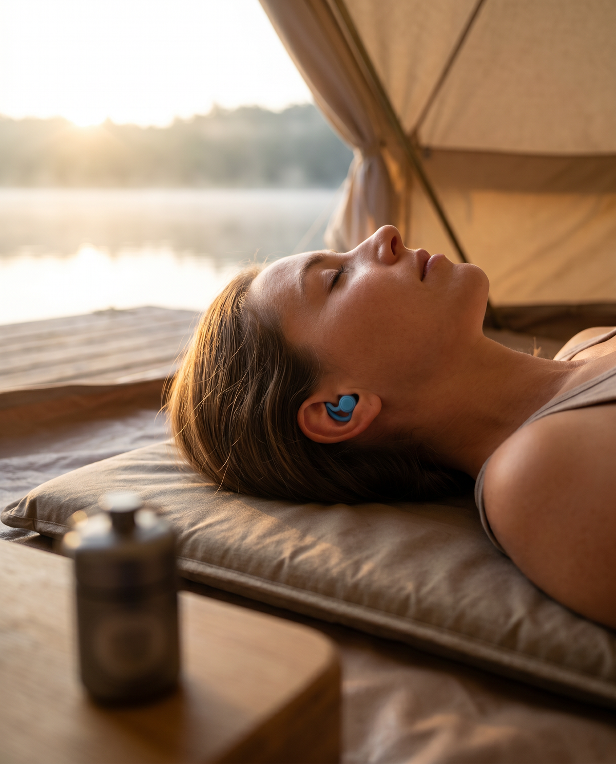 Ohrstöpsel Camping & Zelt "Müggelsee" – 25 dB | Berlin Ear Guard®