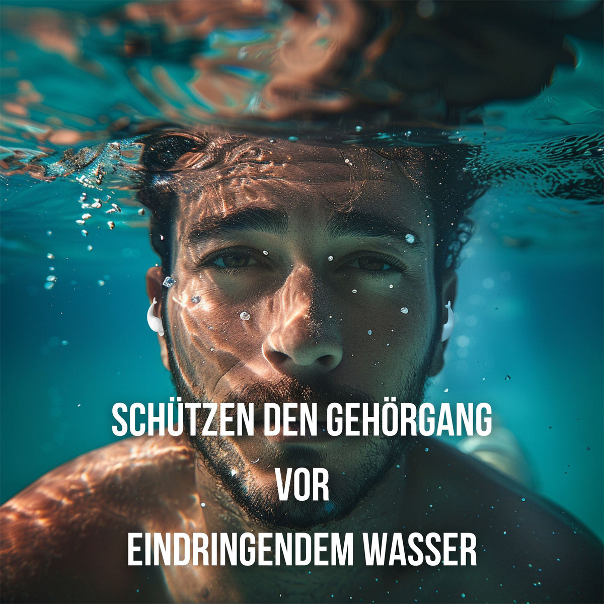 OHRSTÖPSEL "Rummelsburger Bucht" | SCHWIMMEN, SCHNORCHELN, TAUCHEN bieten sicheren Schutz vor Wasser im Ohr