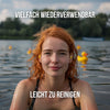 OHRSTÖPSEL "Quietscheentchen" | SCHWIMMEN, SCHNORCHELN, WASSERSPORT, DUSCHEN, BADEN | wiederverwendbar und leicht zu reinigen