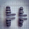 Ohrenstöpsel - Set "Jute Nacht" | Ohrstöpsel zum Schlafen | 2 Paar S+ M/L mit Aluminium Transport Behältern